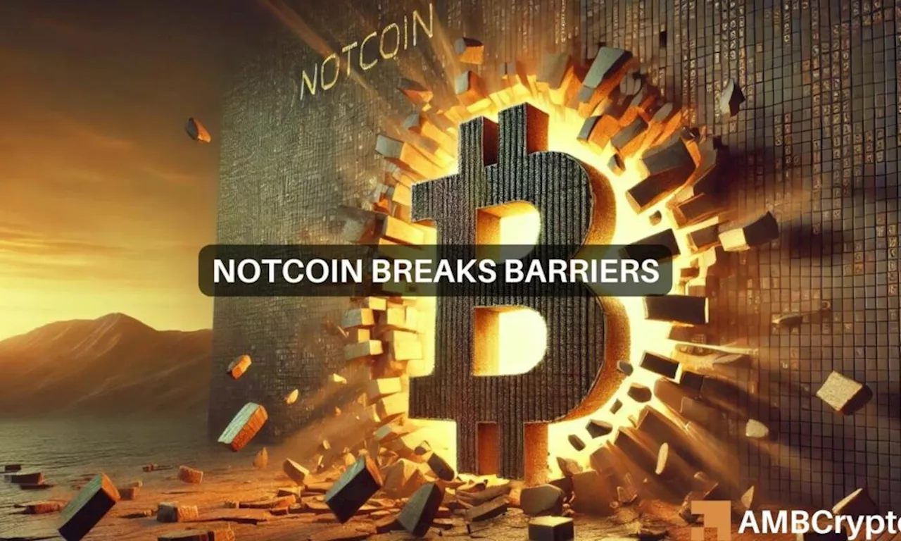 Notcoin skyrockets 55% in 24 hours: Could it climb another 35%?