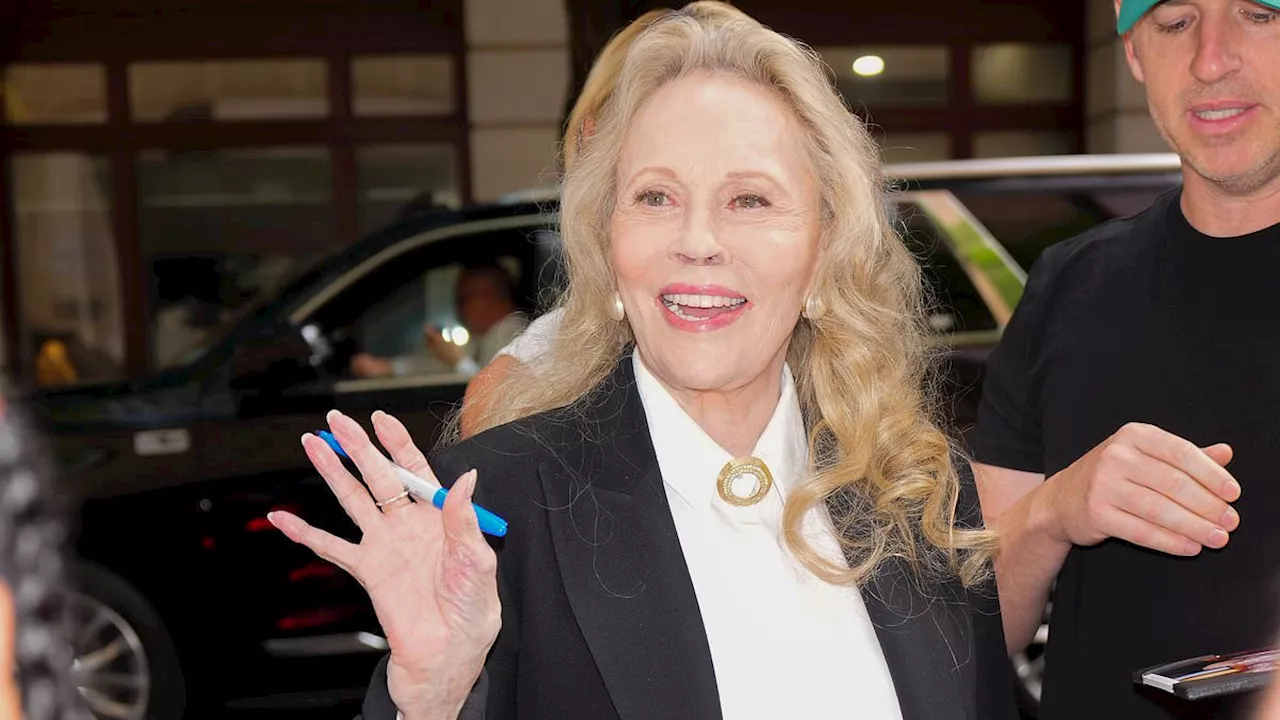 Faye Dunaway, 83, signs autographs for fans in NYC while promoting her documentary that includes...