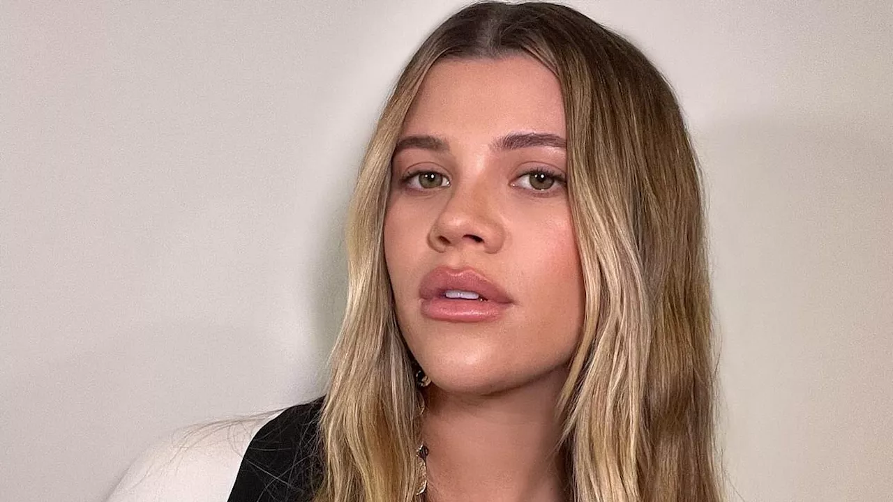 Sofia Richie gives fans a rare glimpse of her newborn baby daughter Eloise as she has yet to share a...