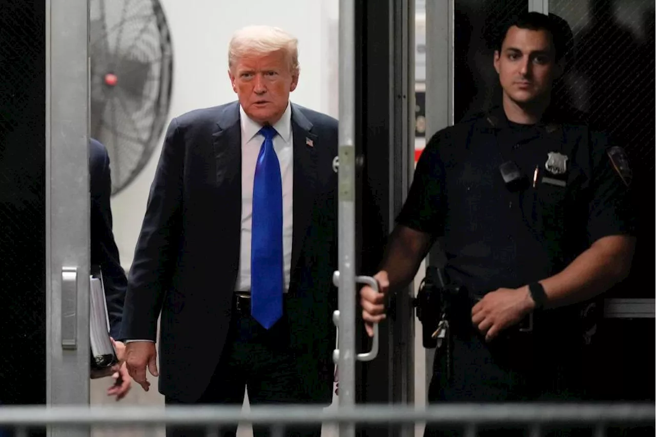 Americans are split over whether Trump should face prison in the hush money case, AP-NORC poll finds