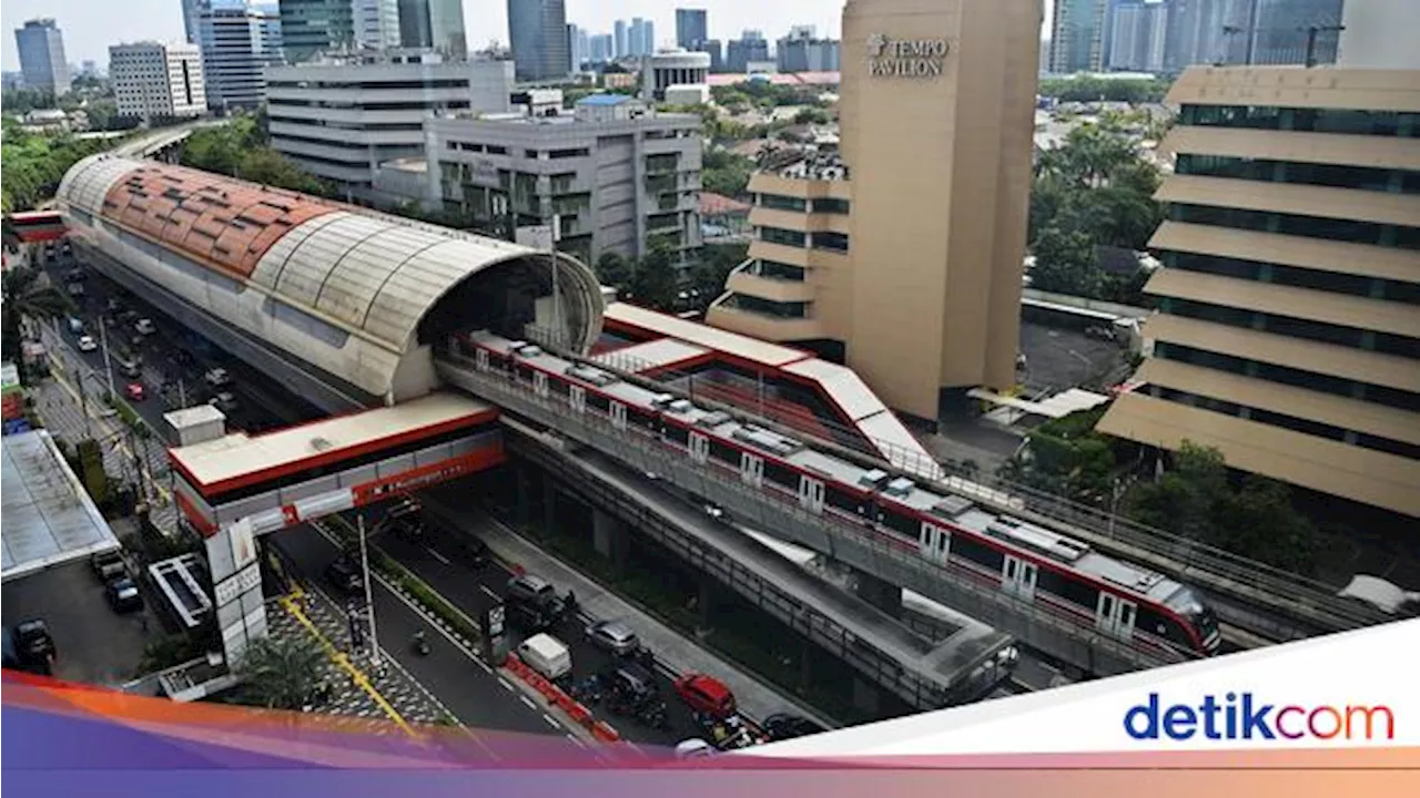 Tap In & Tap Out di Stasiun LRT yang Sama Bakal Kena Tarif Maksimal