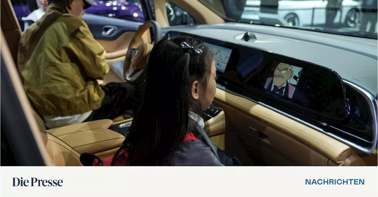 Chinas Autoabsatz schrumpfte dritten Monat in Folge