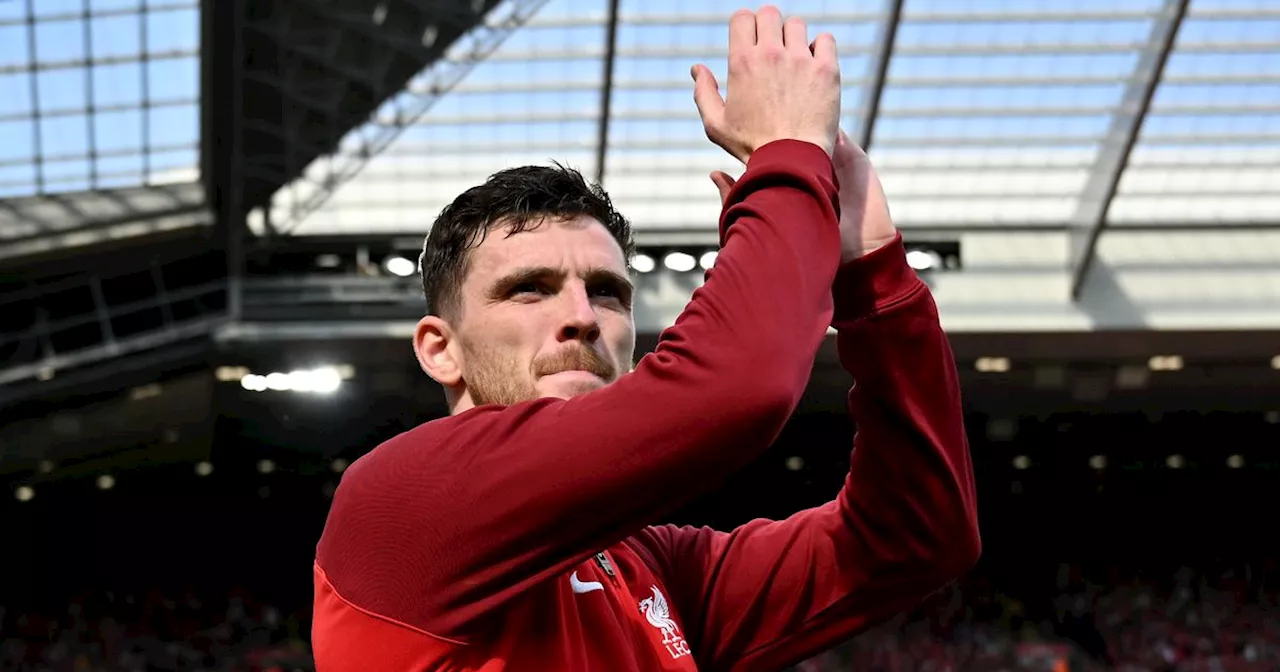 Liverpool 'set sights' on Andy Robertson replacement as emotional exit confirmed