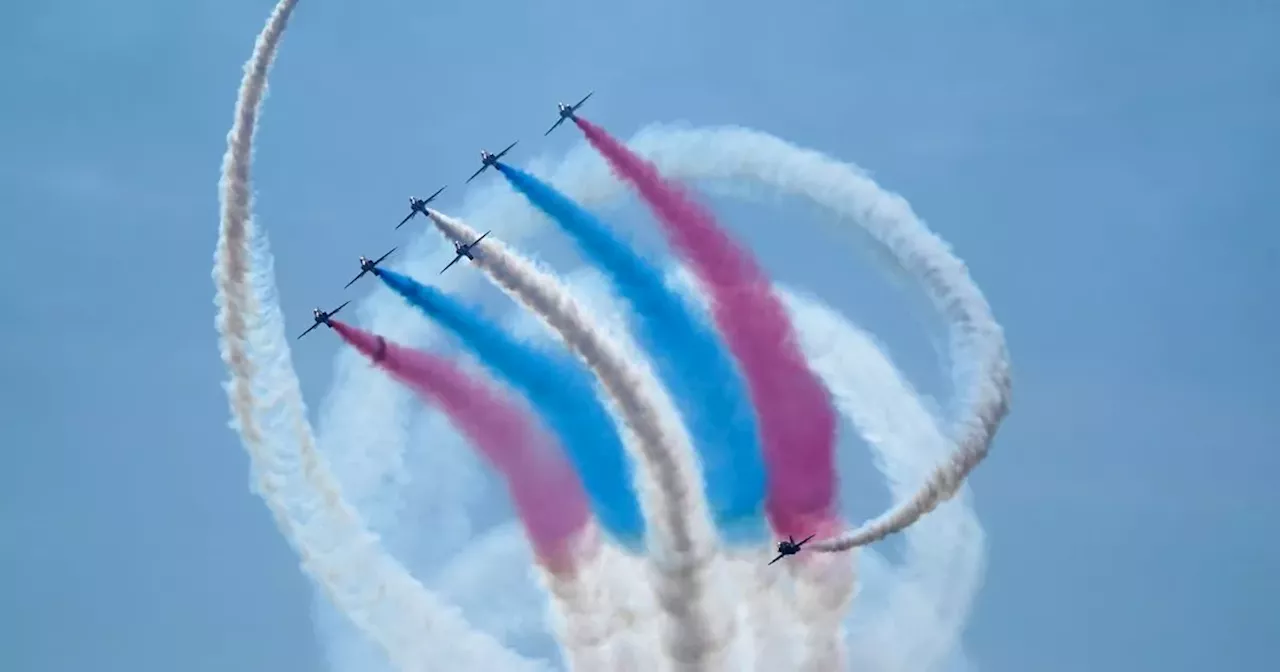 Red Arrows to fly over Merseyside twice this weekend