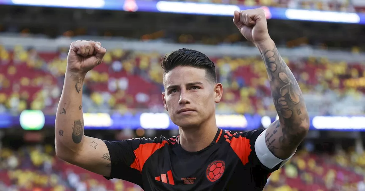 Copa América: Tres colombianos en el equipo ideal; James el mejor jugador en cuartos de final