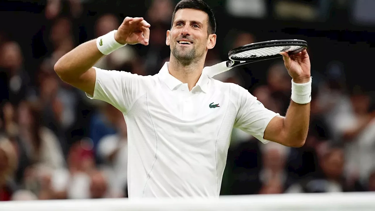 Wimbledon 2024: Novak Djokovic erklärt Geigen-Jubel - Rekord-Grand-Slam-Sieger freut sich über neue Pose