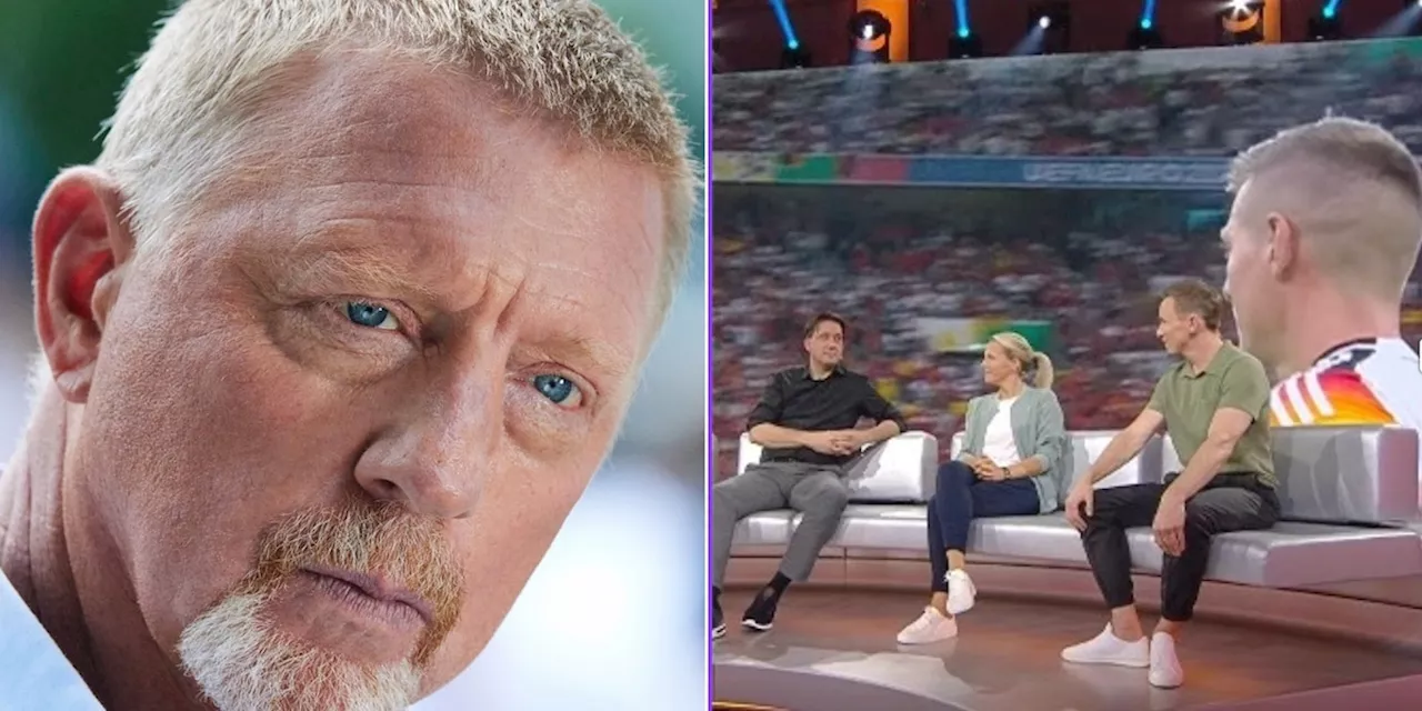 Boris Becker zieht über Ouftits der EM-Experten Kramer und Mertesacker her