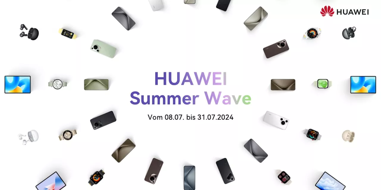 Huawei Summer Wave Angebote: Smartwach, Limited Editions und Tablet Deals