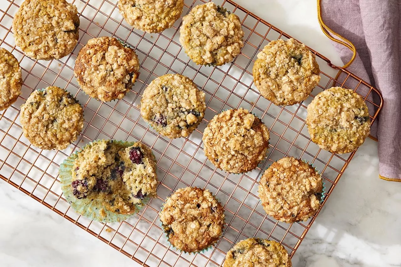 Blackberry Oat Streusel Muffins Recipe on Food52