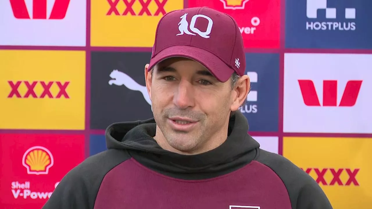 Billy’s cheeky reply to question on injured gun as QLD coach defends call to dump ‘unlucky’ star