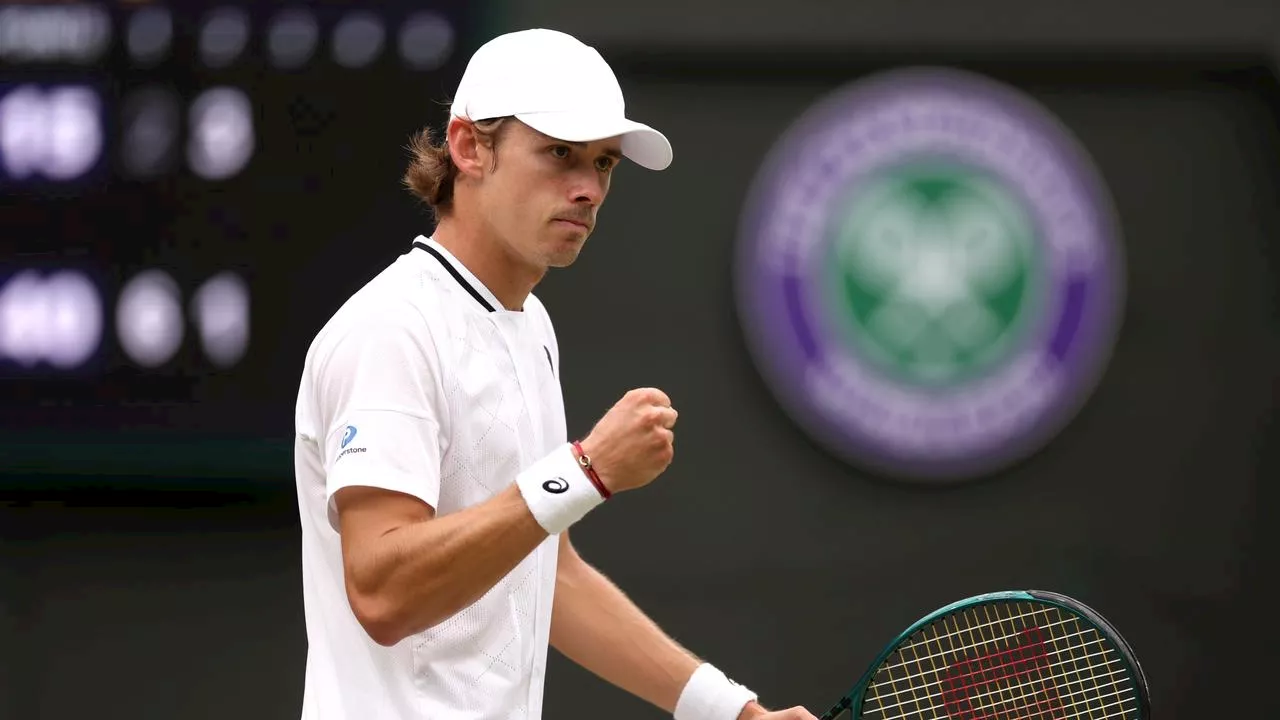 Dashing ‘Demon’ in Wimbledon breakthrough: De Minaur reaches last eight but is there an injury concern?