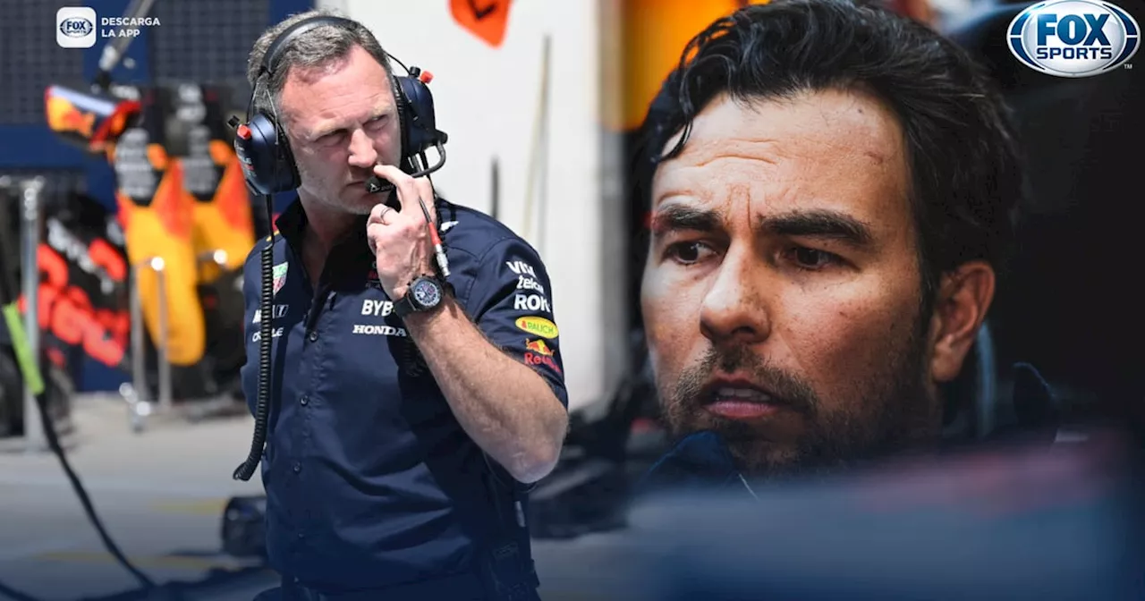 Horner mete presión a Checo Pérez tras su crisis con Red Bull: ‘Es insostenible no sumar puntos’