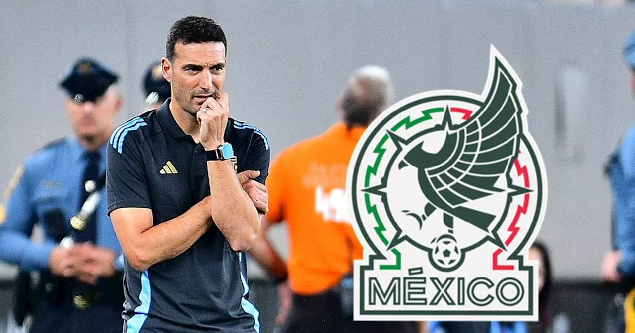 ‘México ha estado a nada de pasar, ha tenido buen nivel’: Scaloni ve poca diferencia entre Conmebol y Concacaf