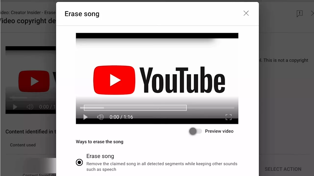 YouTubeが著作権で保護された音楽だけを動画から簡単に削除するツールを導入