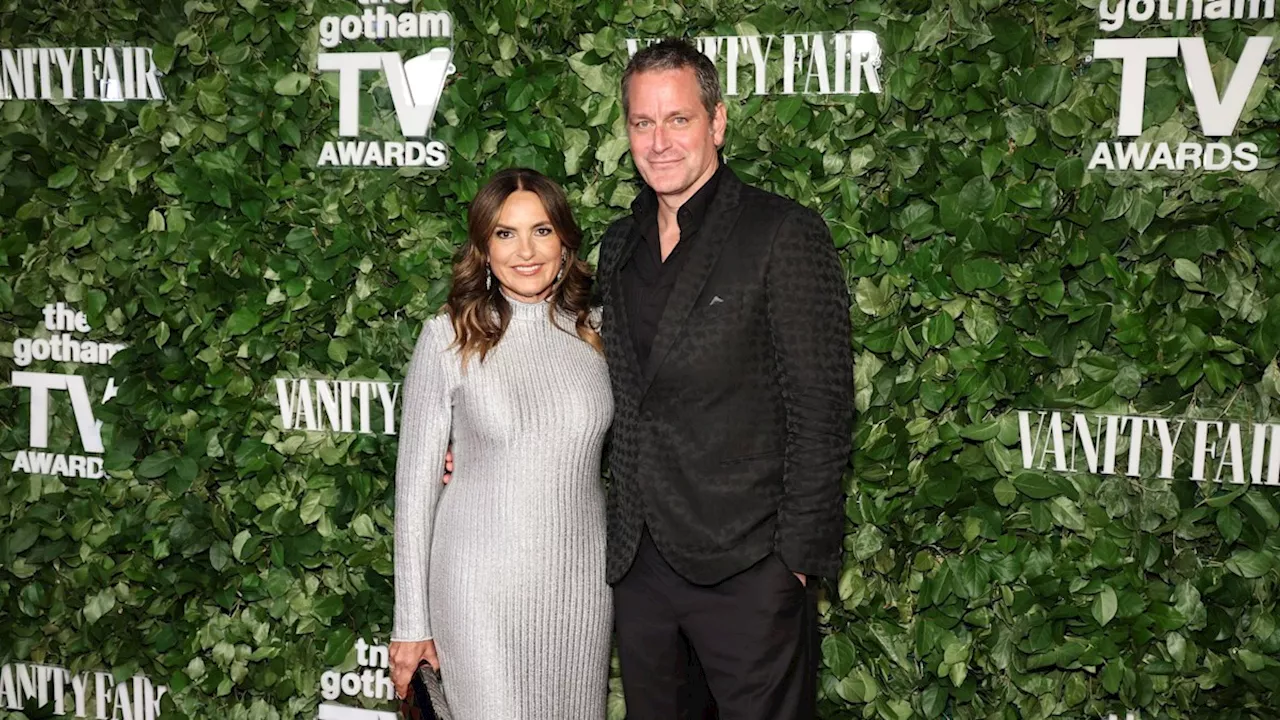 Mariska Hargitay supported by husband Peter Hermann as they step out for momentous night on Italian getaway