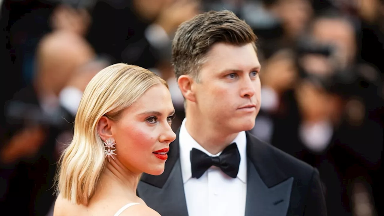 Scarlett Johansson talks time apart from husband Colin Jost