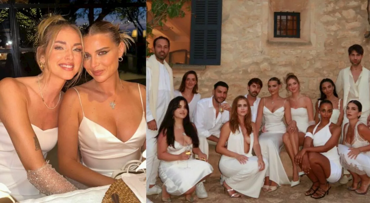 Chiara Ferragni all'addio al nubilato di Veronica Ferraro: ecco chi c'era. Il matrimonio a settembre con David