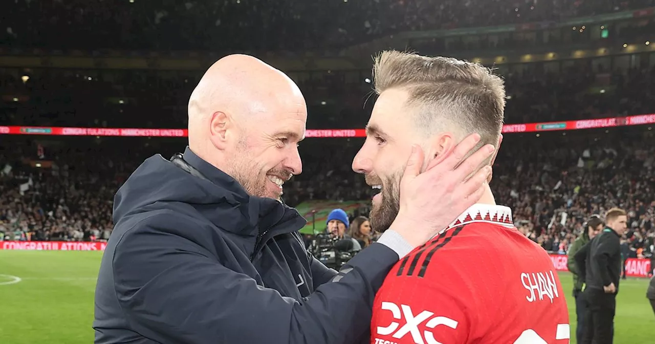 Shaw offers verdict on Man Utd overhaul and shares 'cheeky' Ten Hag message