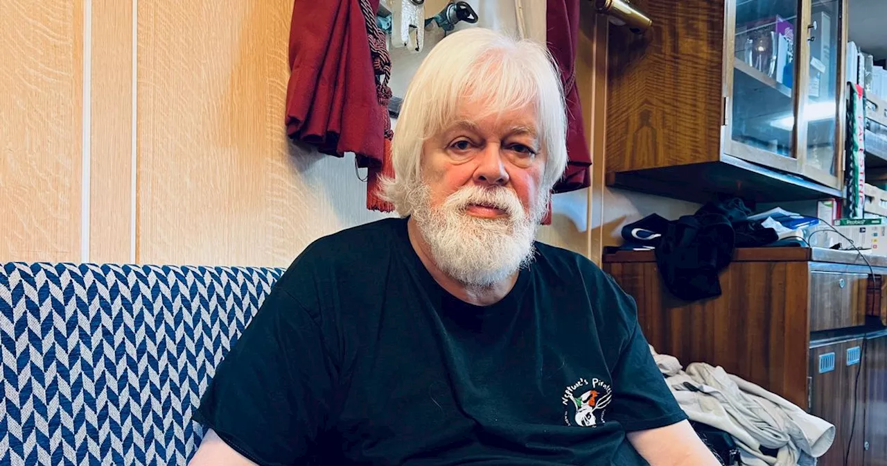 We go behind the scenes with Paul Watson aboard his anti-whaling ship in Dublin