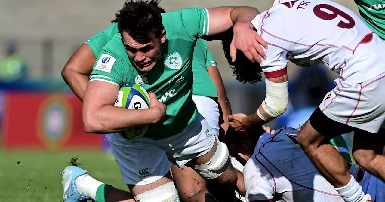 Ireland under-20s square off against Australia knowing avoiding defeat will secure top spot in Pool B