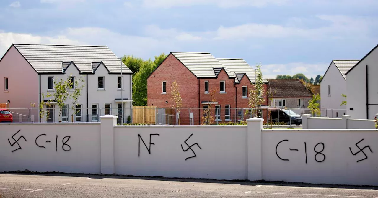 Police investigating reports of racist graffiti at sites across Antrim