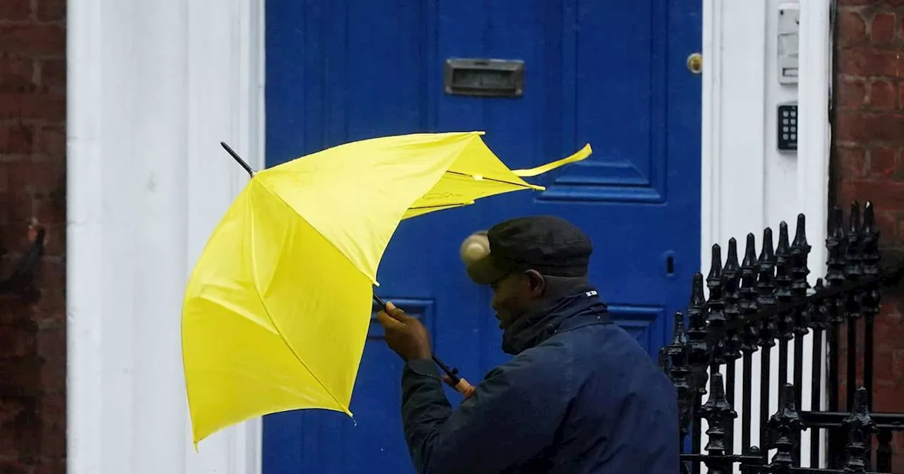 Rain warning issued for 18 counties with risk of local flooding