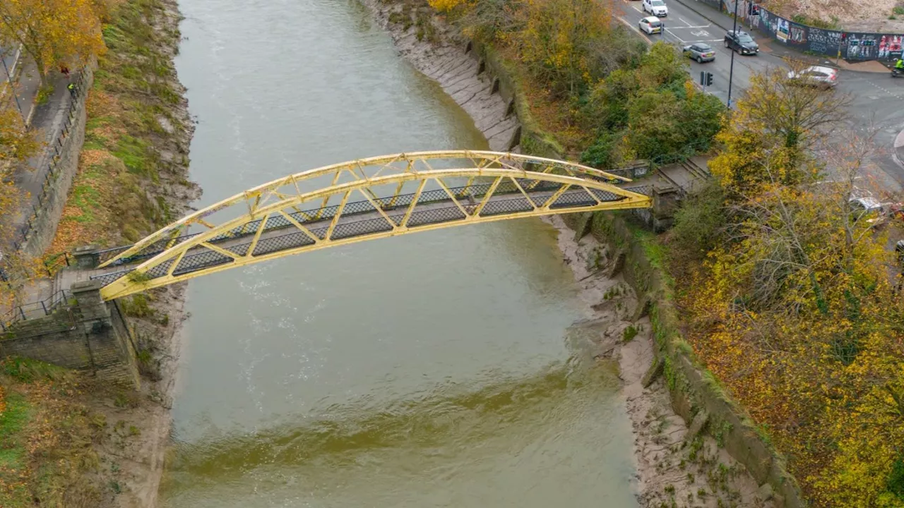 Emergency road closure following fears Bristol river wall could collapse at Langton Street Bridge