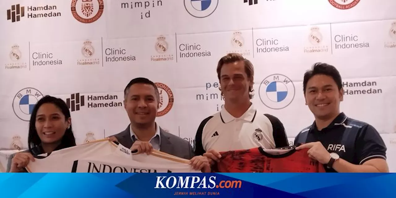 Real Madrid Foundation Indonesia Hadirkan Coaching Clinic Pertama di Jakarta