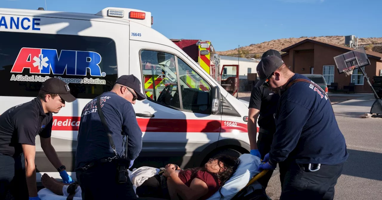 Border town firefighters scramble to save migrants from extreme summer heat