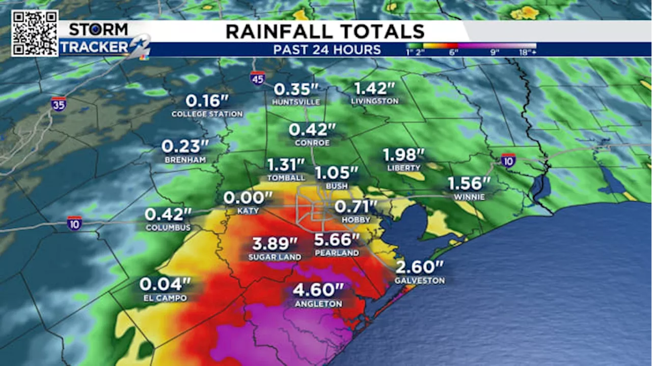 Hurricane Beryl brings heavy rainfall, threatens significant flooding in the Houston area