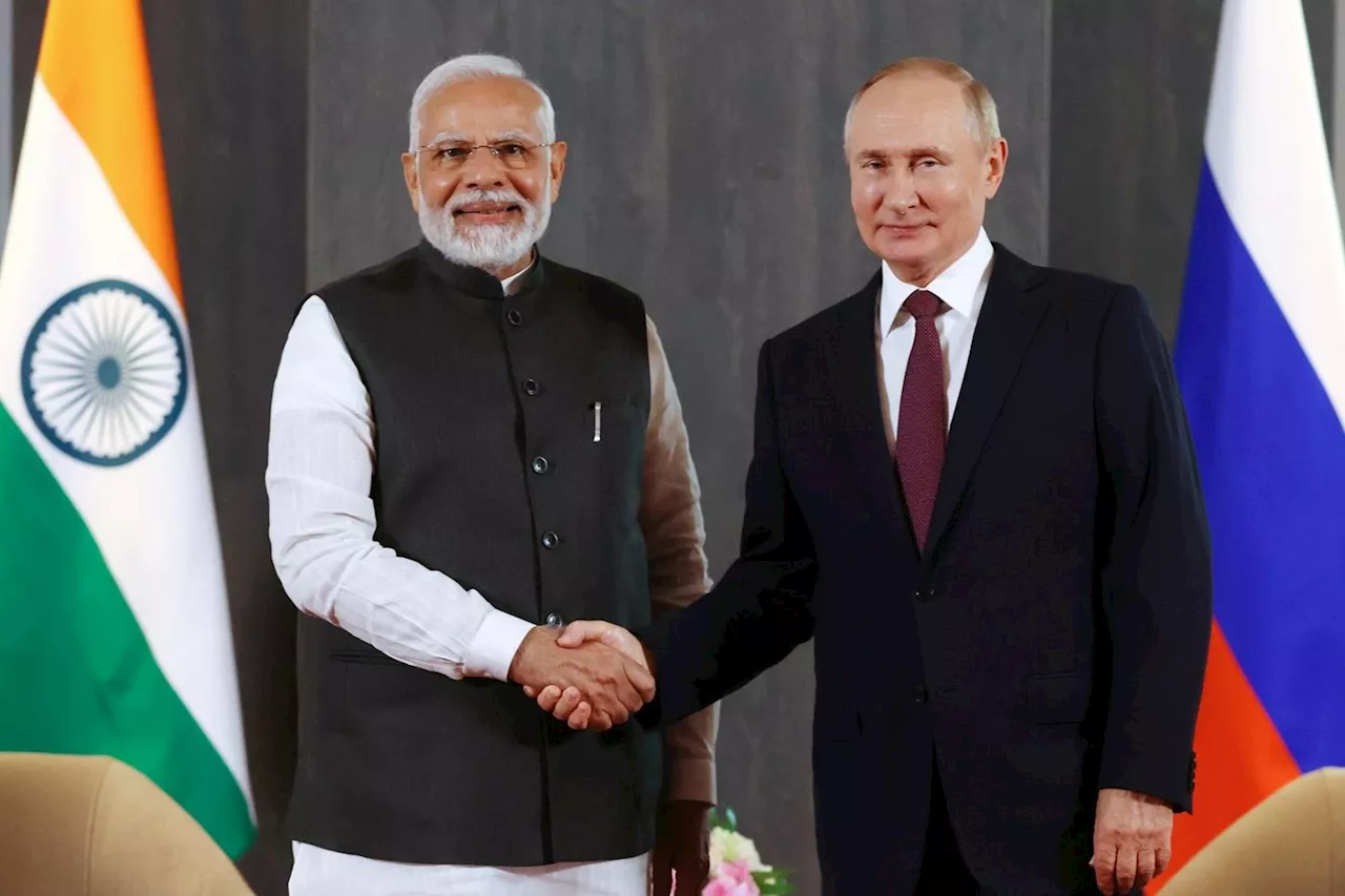 Inde : le premier ministre Narendra Modi en Russie, son partenaire historique