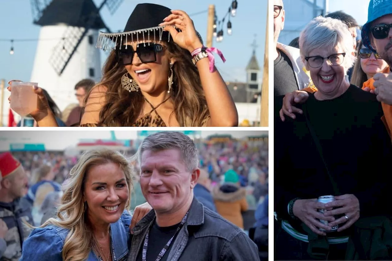 Stars come out in force for Lytham Festival 2024 including Ricky Hatton, Lucy Fallon & Charlotte Dawson