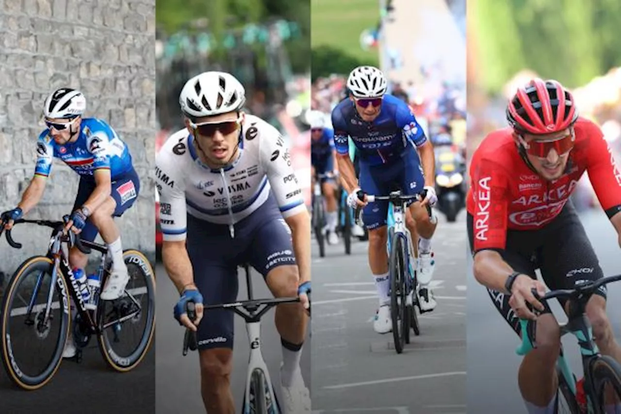 Alaphilippe, Laporte, Madouas et Vauquelin sélectionnés avec l'équipe de France pour les JO