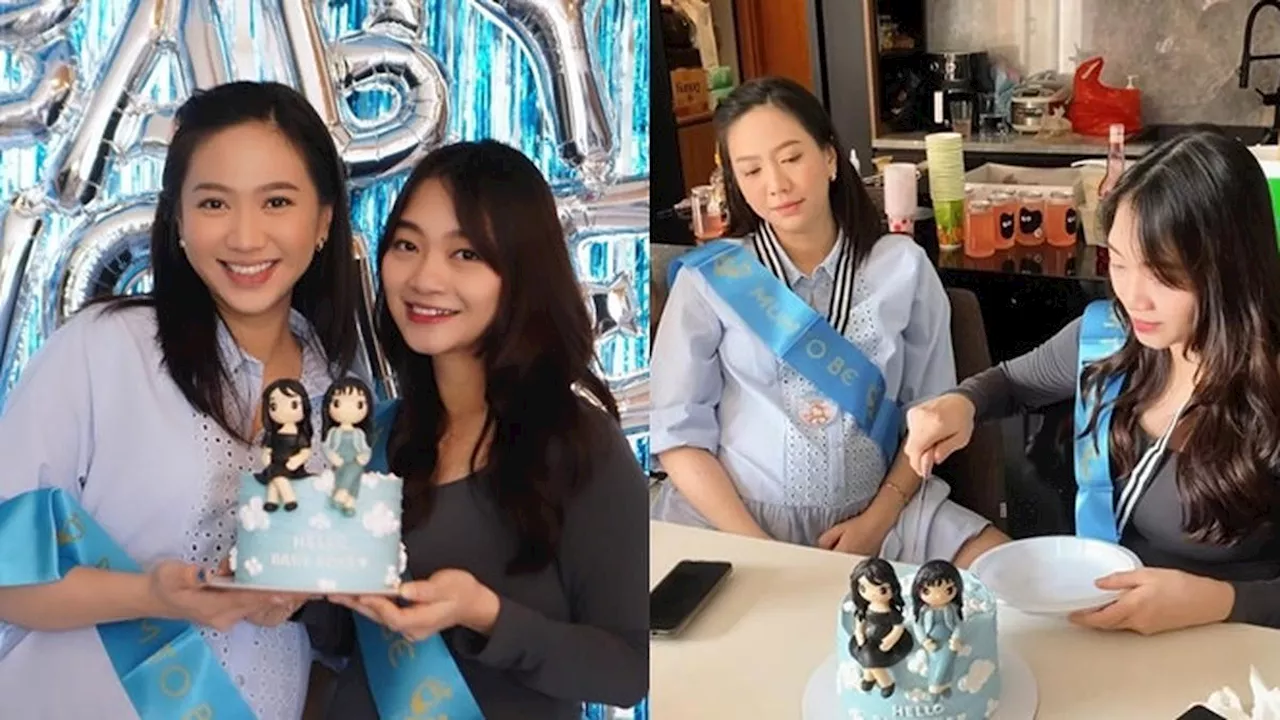 7 Momen Baby Shower Shanju Istri Jonathan Christie Bareng Sahabat Eks JKT48