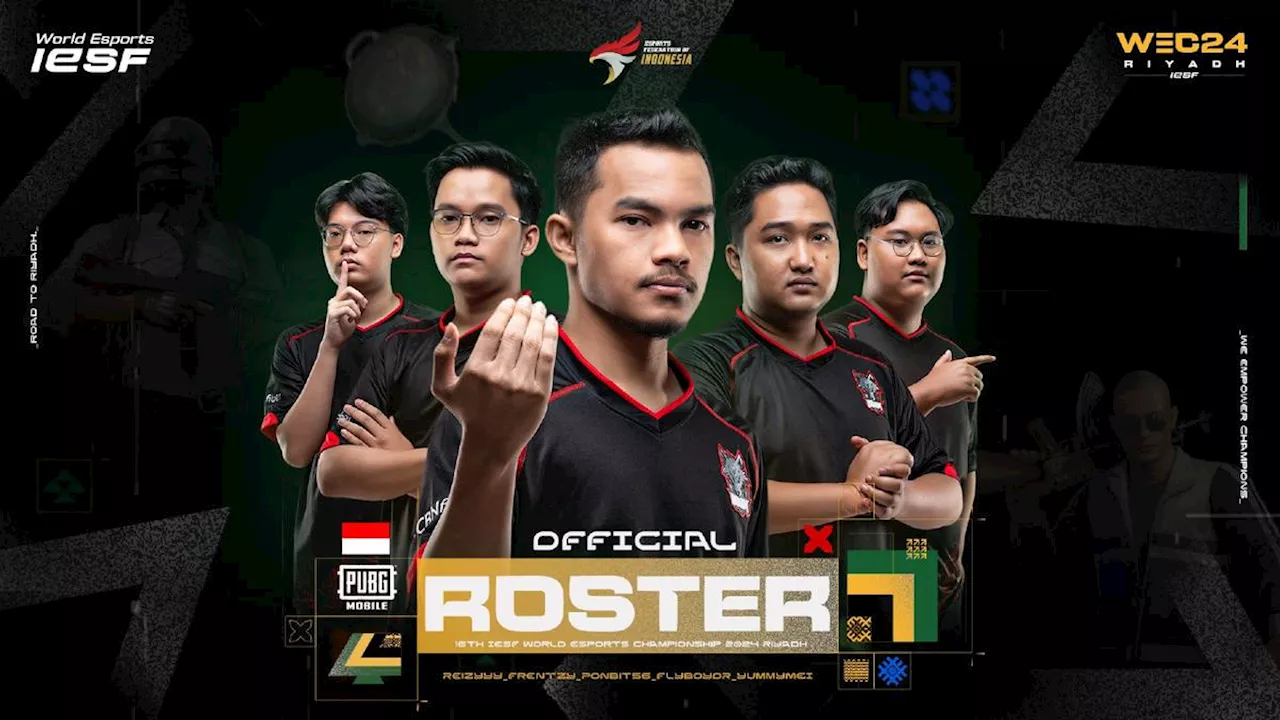 Timnas Indonesia PUBG Mobile Siap Taklukkan IESF World Esports Championship 2024 Riyadh!