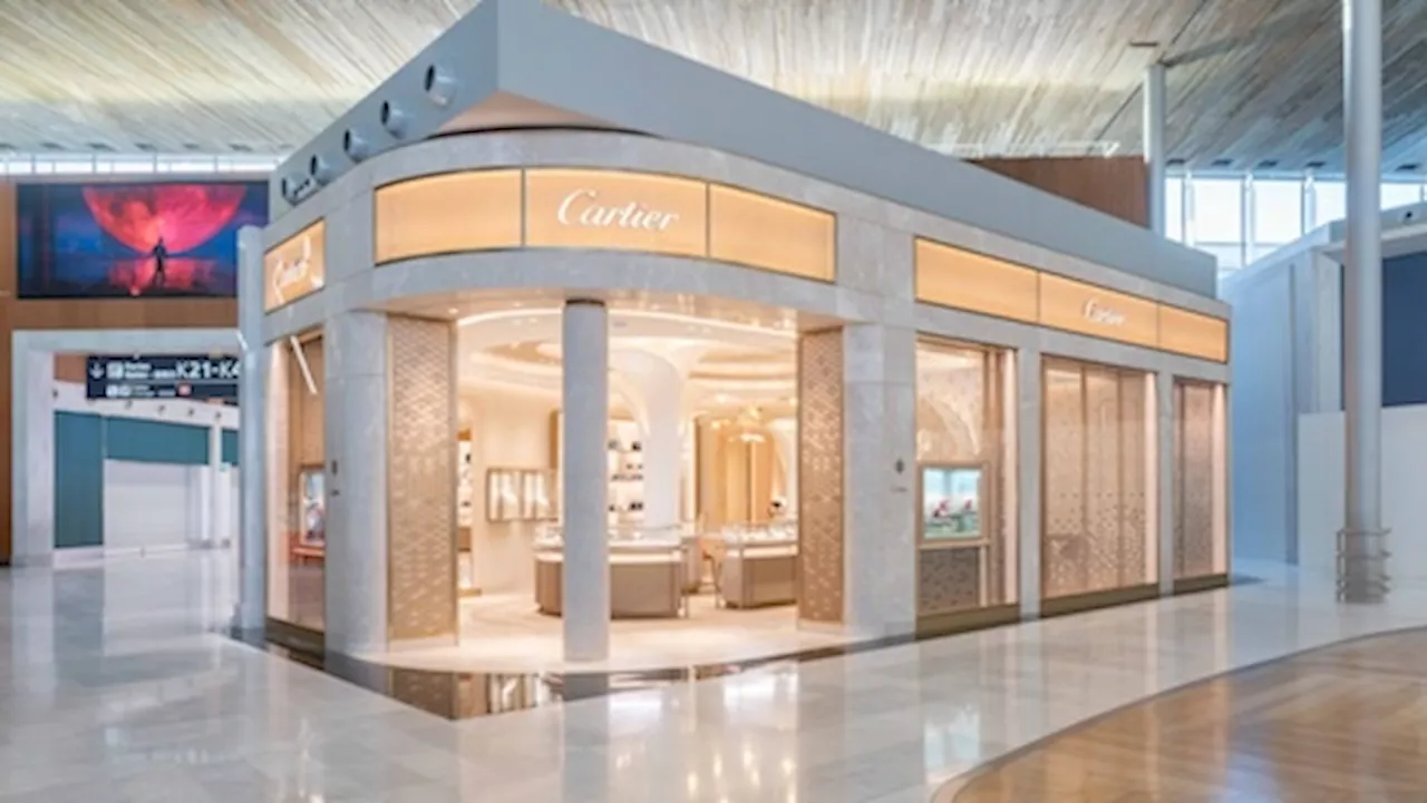 Cartier upgrades retail hub at Charles de Gaulle Airport