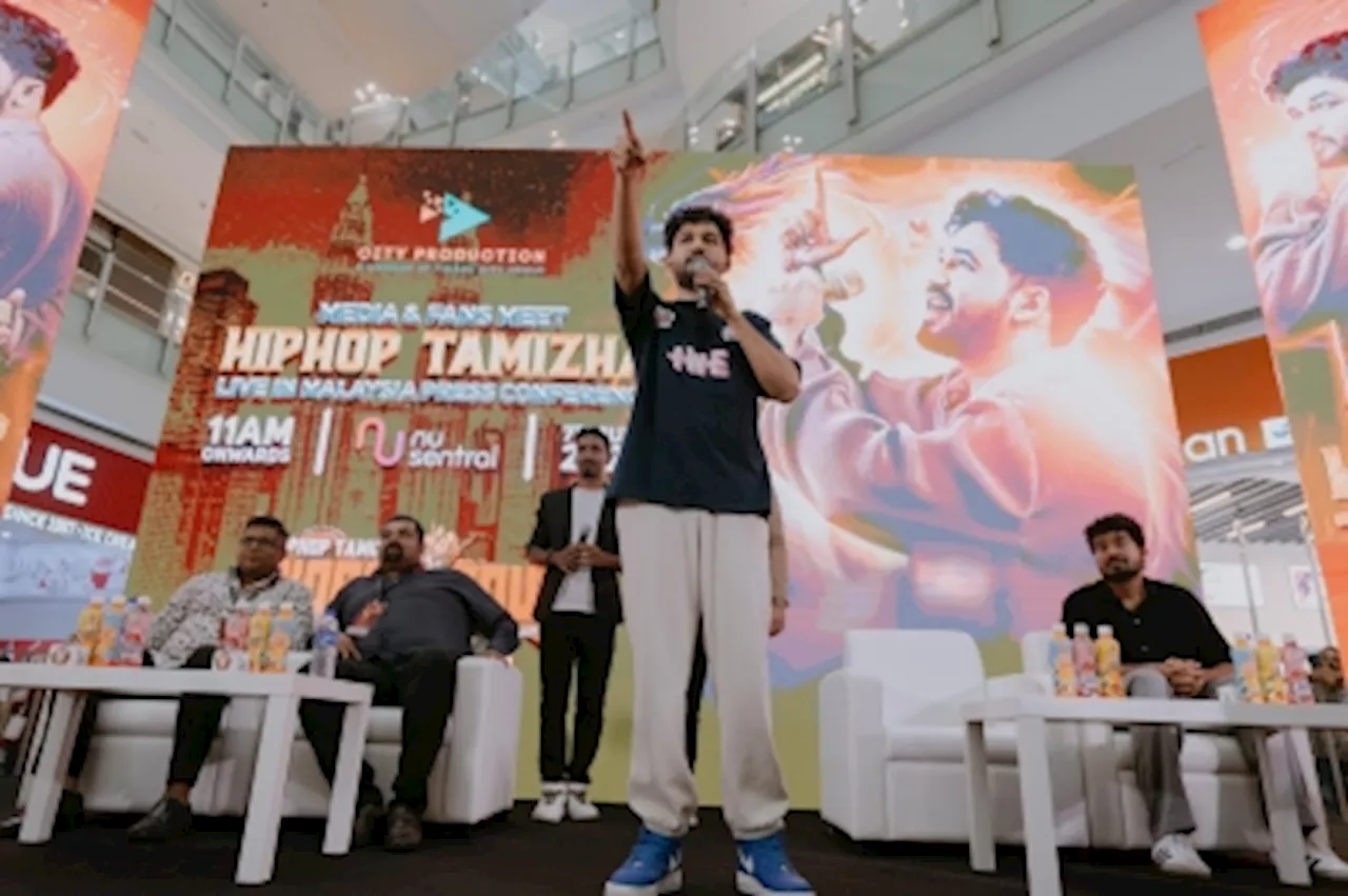 HipHop Tamizha’s Malaysia concert: A tribute to the birthplace of Tamil hip-hop