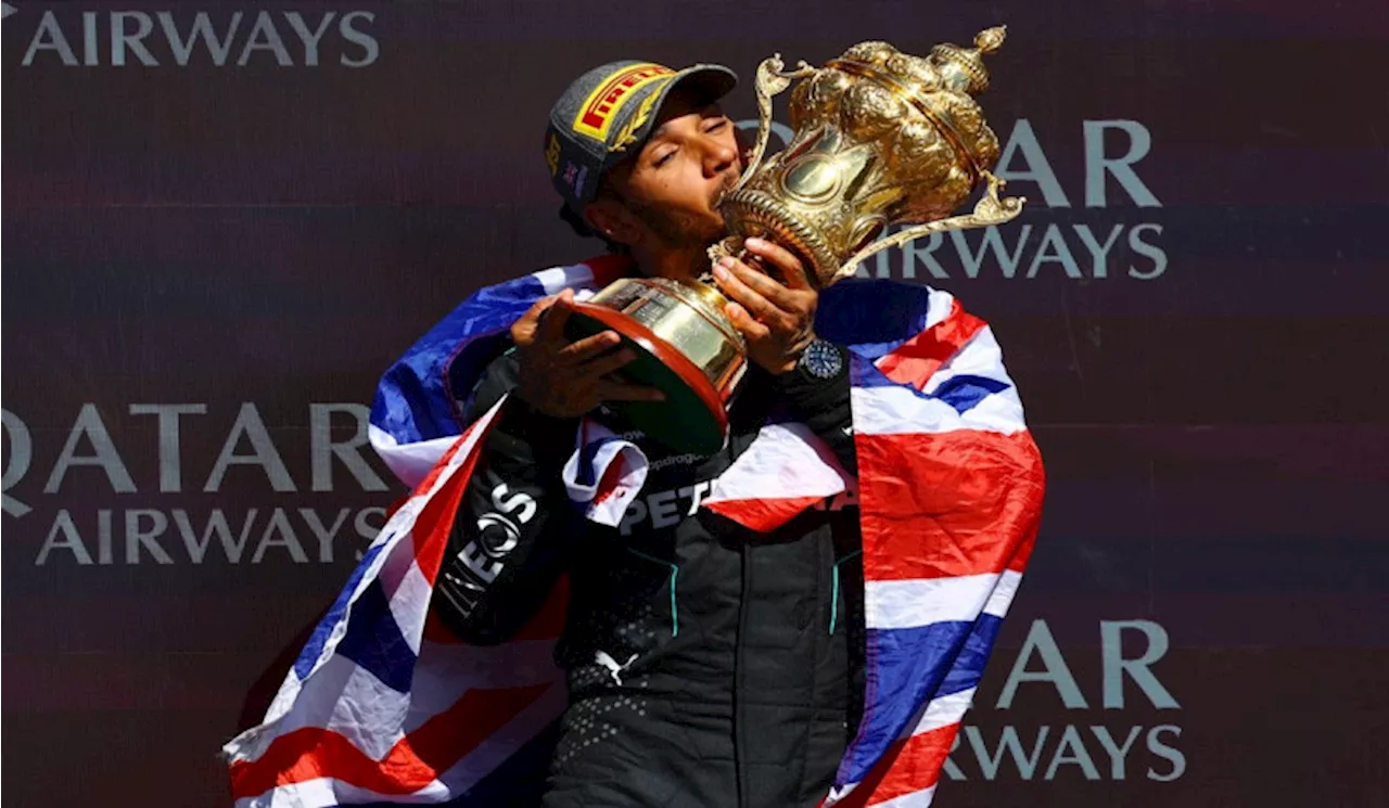 Usai Jadi Juara di GP Inggris, Lewis Hamilton Mengaku tidak Bisa Berhenti Menangis