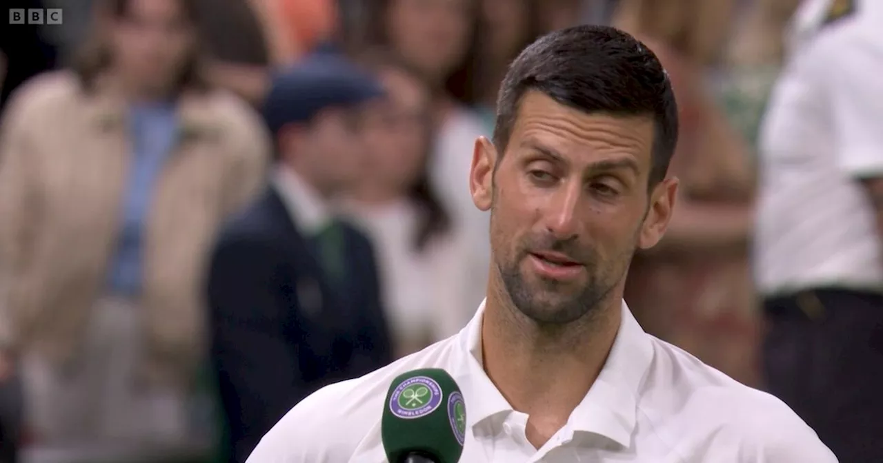 Novak Djokovic launches Wimbledon rant and clashes with BBC presenter