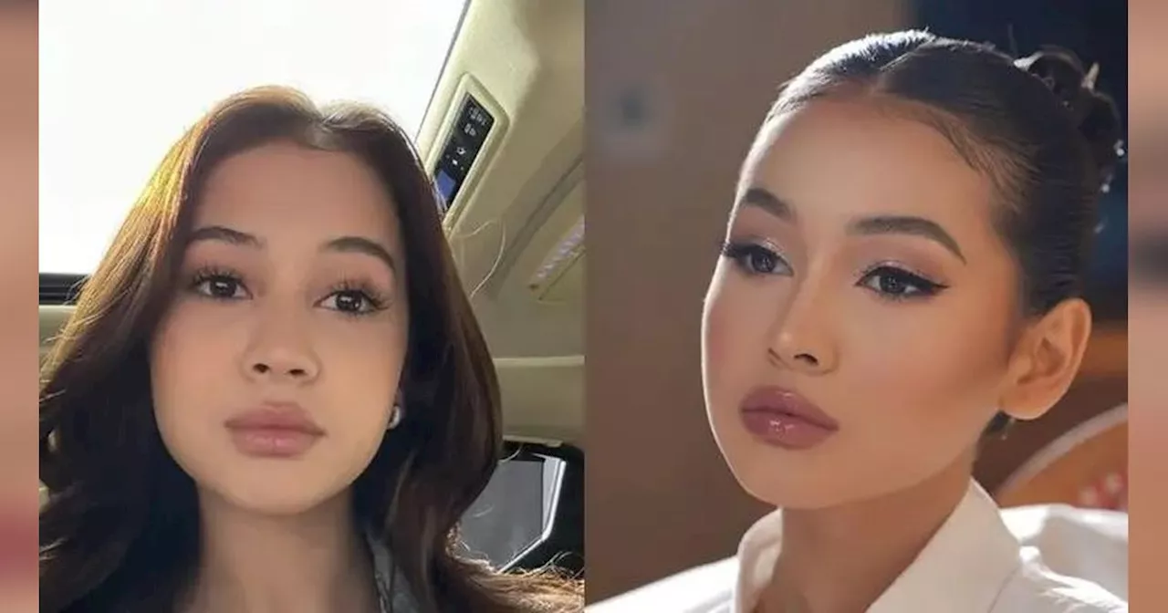 8 Potret Menawan Sandrina Michelle dengan Latina Makeup, Bulu Mata Lentik dan Full Lips