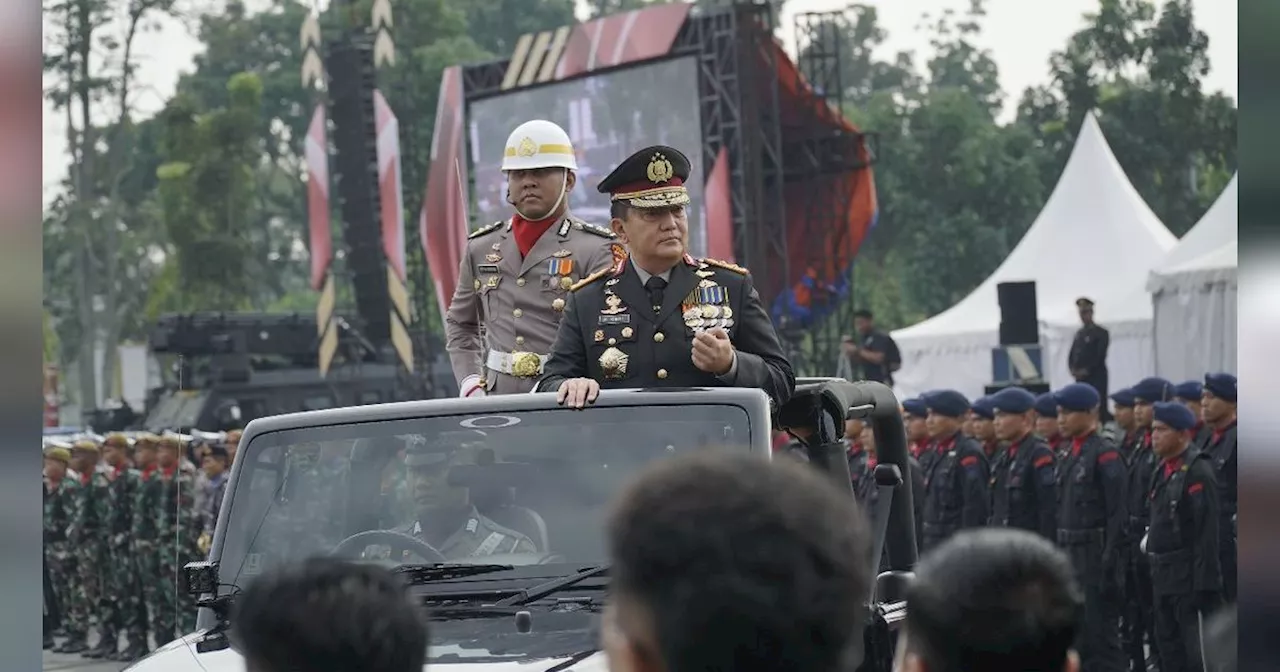 Pimpin Upacara Hari Bhayangkara ke-78, ini Pesan Kapolda Riau