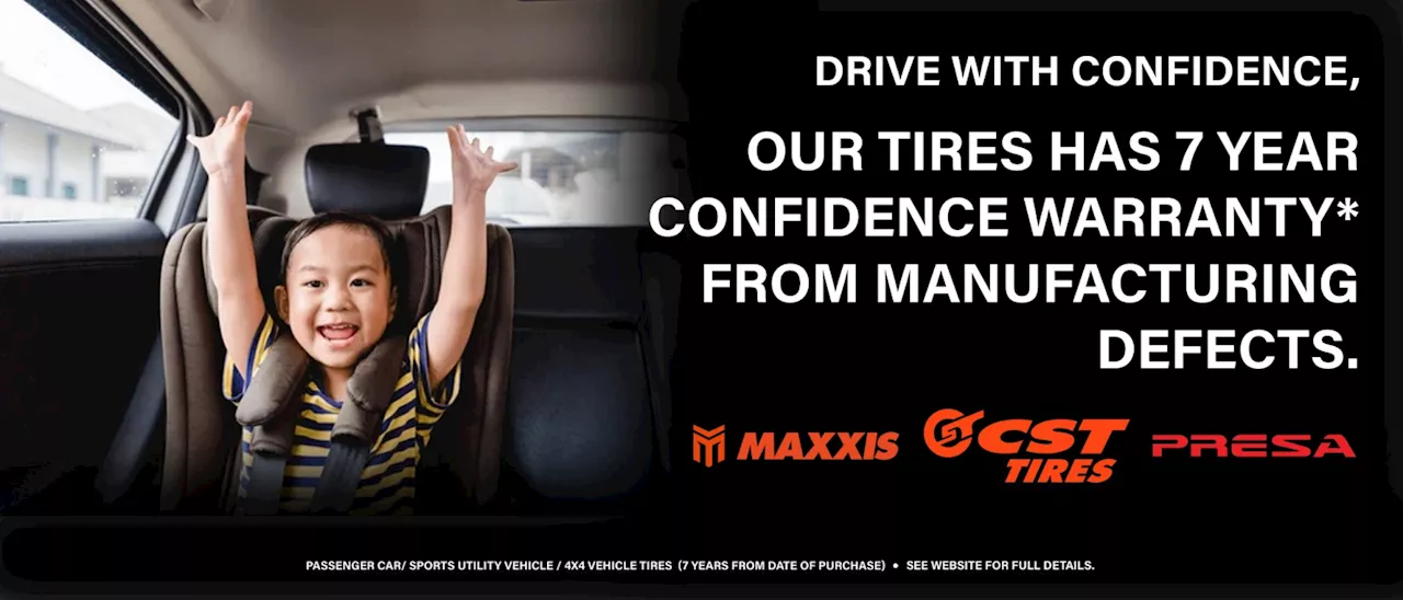 Maxxis, CST, and Presa Tires’ commitment to quality and reliability with a 7-year confidence warranty