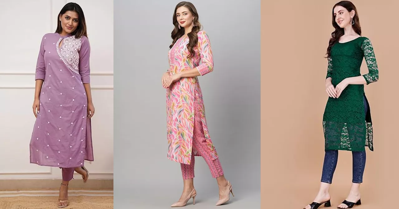 Women Kurti: घर या ऑफिस हर जगह हिट हैं ये कुर्तियां, Amazon पर इससे सस्ती फिर नहीं मिलेंगी