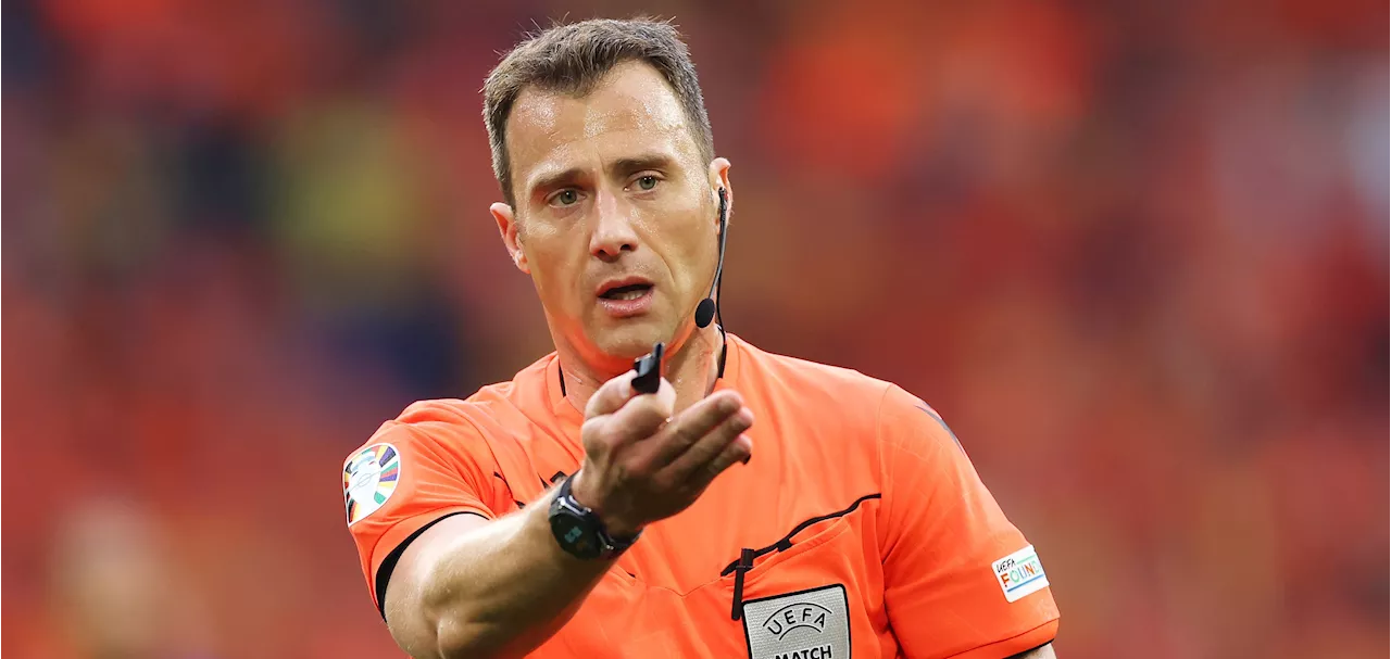 Referee once linked to match-fixing will oversee England-Netherlands Euro 2024 semifinal