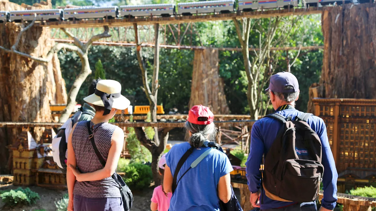 A ‘new train experience' is charming visitors at Descanso Gardens