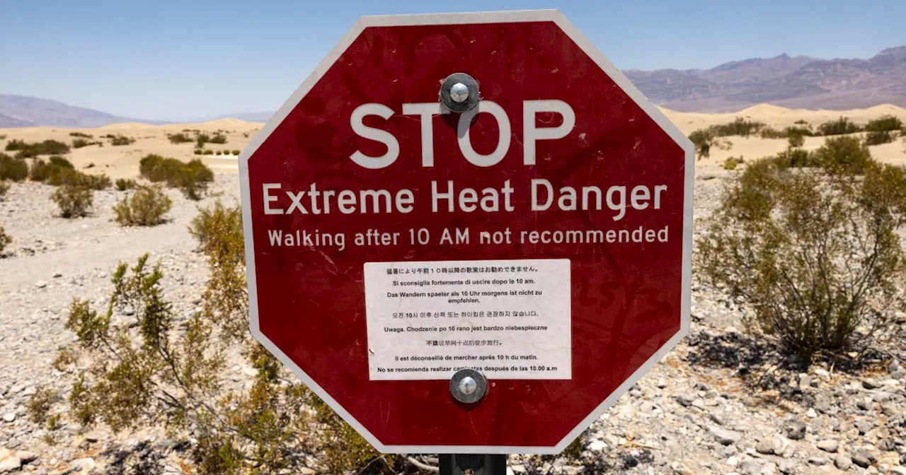 Motorcyclist dies of suspected heat exposure in Death Valley amid record-setting temperatures