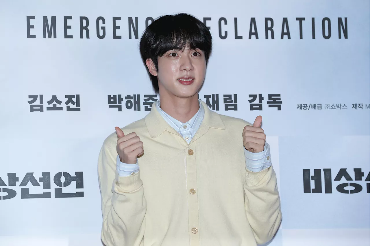 BTS' Jin expected to take part in Paris Olympics as a torchbearer from South Korea