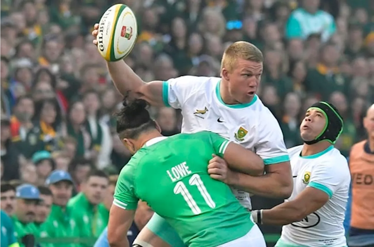 'Sonny Bill' du Toit warns Boks job against Ireland is only half done