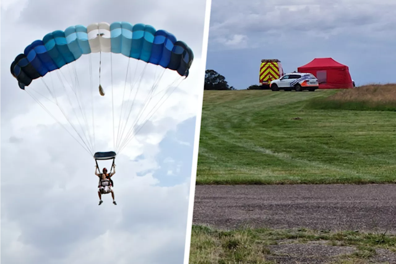 De parachutesprong op haar bucketlist werd haar dood: vrouw (65) stort neer voor de ogen van haar familie