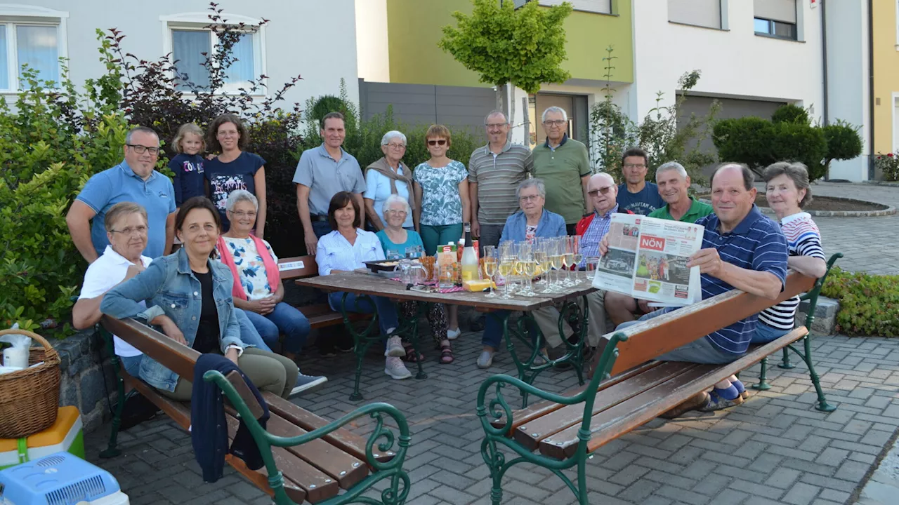 Ein Plauderbankerl für jeden Ort der Gemeinde